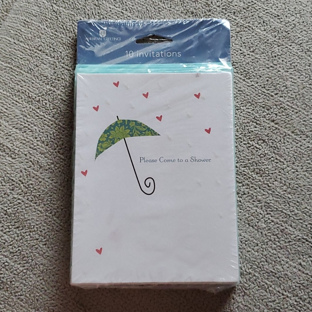 📫4/$10 American Greetings Invitations for a Shower